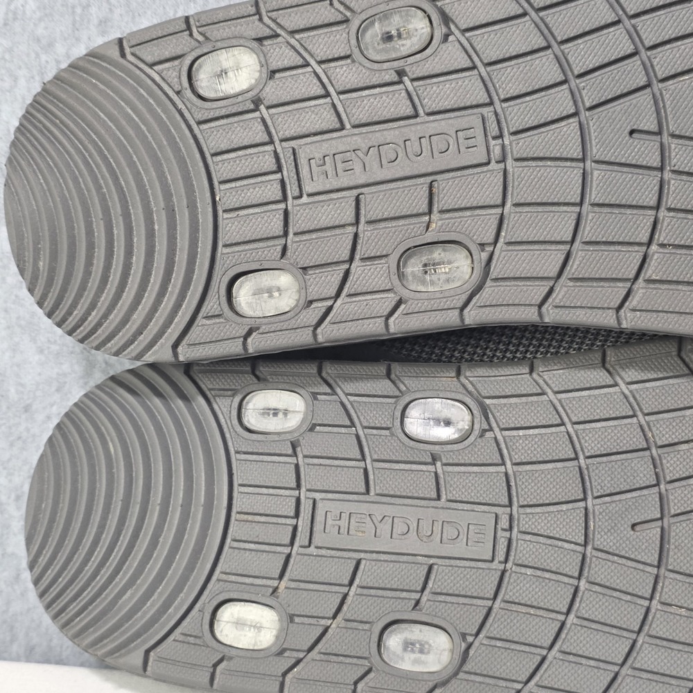 Hey Dude Slip On Sandles Men's Size 12 (US) Gray - Picture 7 of 9